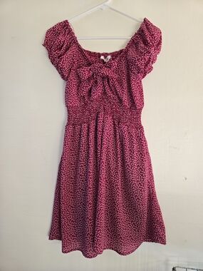 Floral Smocked Waist Dress